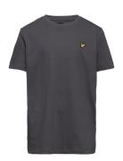 Classic T-Shirt Tops T-Kortærmet Skjorte Grey Lyle & Scott Junior