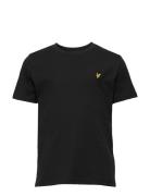 Classic T-Shirt Tops T-Kortærmet Skjorte Black Lyle & Scott Junior
