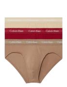 Hip Brief 3Pk Underbukser Y-front Briefs Beige Calvin Klein