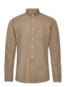 Douglas Shirt-Slim Fit Designers Shirts Casual Khaki Green Morris