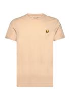 Martin Ss T-Shirt Sport T-Kortærmet Skjorte Beige Lyle & Scott Sport