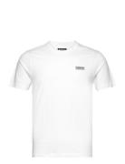 B.intl International Small Logo Tee Designers T-Kortærmet Skjorte Whit...