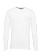 Stretch Extra Slim Fit Long Sleeve Tee Tops T-Langærmet Skjorte White ...