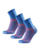 Long Distance Running Socks 3-Pack Sport Socks Footies-ankle Socks Blu...