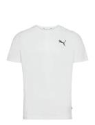 Ess Small Logo Tee Sport T-Kortærmet Skjorte White PUMA