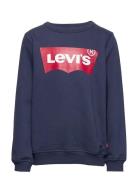 Levi's® Crewneck Sweatshirt Tops Sweatshirts & Hoodies Sweatshirts Blu...