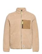 Hugh Fleece Jacket Tops Sweatshirts & Hoodies Fleeces & Midlayers Beig...