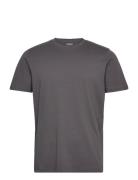 Jjeorganic Basic Tee Ss O-Neck Noos Tops T-Kortærmet Skjorte Grey Jack...