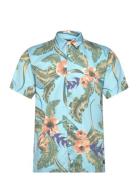 Hawaiian Shirt Tops Shirts Short-sleeved Multi/patterned Superdry