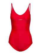 Adel Swimsuit Badedragt Badetøj Red Soulland