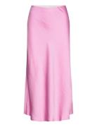 Yaspastella Hw Midi Skirt - Noos Knælang Nederdel Pink YAS