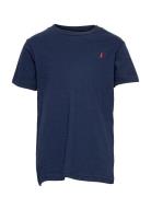 26/1 Jersey-Ss Cn-Tp-Tsh Tops T-Kortærmet Skjorte Blue Ralph Lauren Ki...