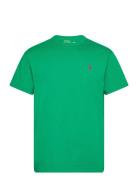 Classic Fit Heavyweight Jersey T-Shirt Tops T-Kortærmet Skjorte Green ...