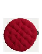 Pepper Seat Cushion Home Textiles Seat Pads Red LINUM