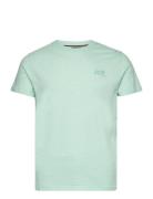 Essential Logo Emb Tee Tops T-Kortærmet Skjorte Green Superdry