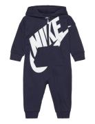 Nkn All Day Play Coverall Langærmet Body Navy Nike