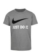 Te-S/S Tee Sport T-Kortærmet Skjorte Grey Nike