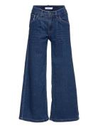 Nkfbella Wide Jeans 1463-Sp Noos Bottoms Jeans Wide Jeans Blue Name It