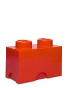 Lego Storage Brick 2 Home Kids Decor Storage Storage Boxes Red LEGO ST...