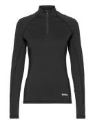 Borg Midlayer Sport Sweatshirts & Hoodies Fleeces & Midlayers Black Bj...