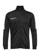Progress Jacket M Sport Sweatshirts & Hoodies Sweatshirts Black Craft