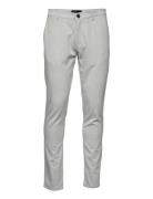 Sdfrederic Bottoms Trousers Chinos Grey Solid