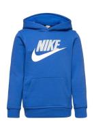 Club Hbr Po Sport Sweatshirts & Hoodies Hoodies Blue Nike