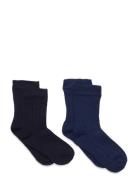 Ankle Sock - Bamboo  Sokker Strømper Navy Minymo