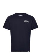 Blake T-Shirt Tops T-Kortærmet Skjorte Navy Les Deux
