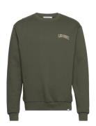 Blake Sweatshirt Tops Sweatshirts & Hoodies Sweatshirts Khaki Green Le...