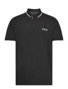 Paddy Pro Sport Polos Short-sleeved Black BOSS