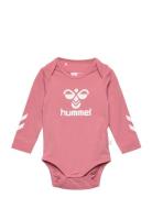 Hmlmarie Body L/S Bodies Long-sleeved Pink Hummel