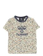 Hmlmads Aop T-Shirt S/S Tops T-Kortærmet Skjorte Multi/patterned Humme...