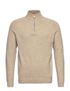 Onsedward Reg 7 Wool Half Zip Knit Cs Tops Knitwear Half Zip Jumpers B...