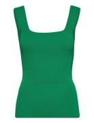 Karo Ann Top Tops T-shirts & Tops Sleeveless Green IVY OAK