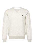 Double-Knit Sweatshirt Tops Sweatshirts & Hoodies Sweatshirts Grey Pol...