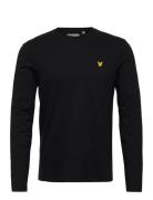 Long Sleeve Martin Top Sport T-Langærmet Skjorte Black Lyle & Scott Sp...