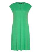 Vmmarijune Sl Knee Dress Jrs Knælang Kjole Green Vero Moda