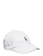 Classic Sport Cap W/ Multi Pp Accessories Headwear Caps White Polo Ral...