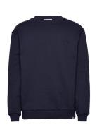 French Sweatshirt Tops Sweatshirts & Hoodies Hoodies Navy Les Deux