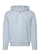 Cotton Blend-Sle-Top Tops Sweatshirts & Hoodies Hoodies Blue Polo Ralp...