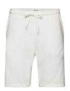 Slhrelax-Terry Shorts Ex Bottoms Shorts Casual White Selected Homme