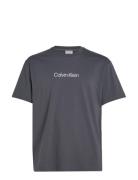 Hero Logo Comfort T-Shirt Tops T-Kortærmet Skjorte Grey Calvin Klein