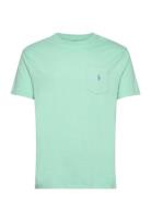 Classic Fit Pocket T-Shirt Tops T-Kortærmet Skjorte Green Polo Ralph L...