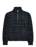 Ren Half-Zip Jacket Tops Sweatshirts & Hoodies Fleeces & Midlayers Blu...