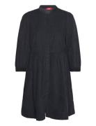 Women Dresses Light Woven Mini Knælang Kjole Black Esprit Casual