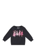 Nmfalma Barbie Sweat Bru Box Sky Tops Sweatshirts & Hoodies Sweatshirt...