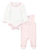 Body Ls W.romper Sets Sets With Body Multi/patterned Fixoni