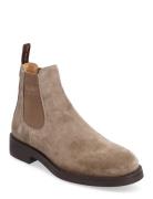 Prepdale Chelsea Boot Støvlet Chelsea Boot Beige GANT