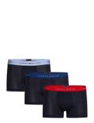 3P Wb Trunk Boxershorts Navy Tommy Hilfiger